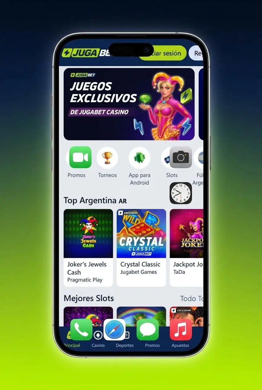 Pasos para descargar e instalar el APK de Jugabet en Android desde el botón verde de la página
